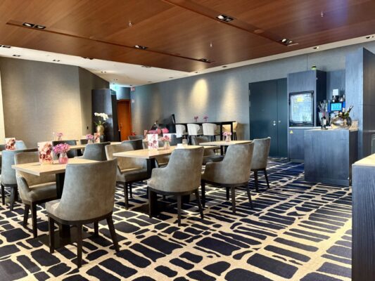 12時ごろのウェスティン・グランド・フランクフルトWestin Club
