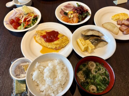 浜松マリオットホテルのロチェスターで実際に選んだ朝食