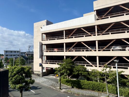 浜松マリオットホテルの立体駐車場