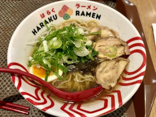 Tunjungan PlazaのHaraku Ramenで食べたラーメン